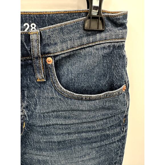 J. Crew 10" demi-boot crop jean in Stone Street wash // 28 - Picture 6 of 10